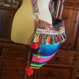 Artisan cross-body bag